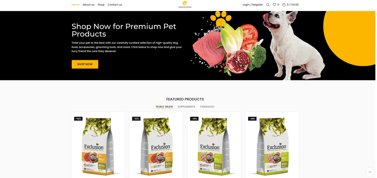 Meraki Pet Supplies